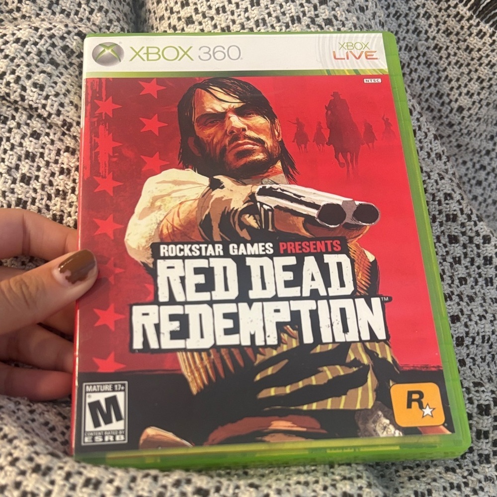 Xbox 360 red dead redemption video game